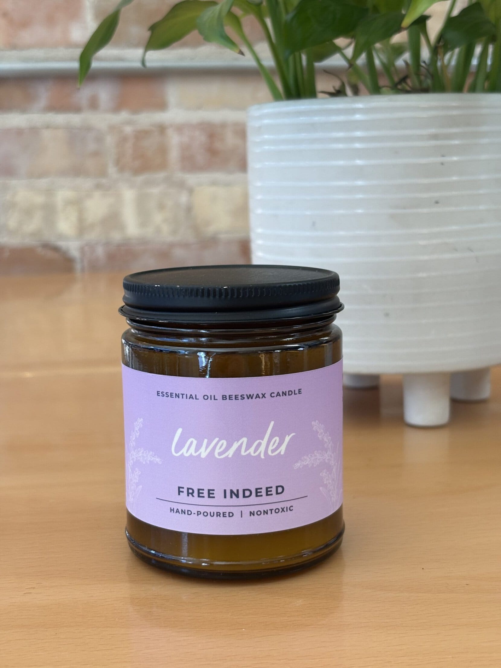 Lavender Nontoxic Candle