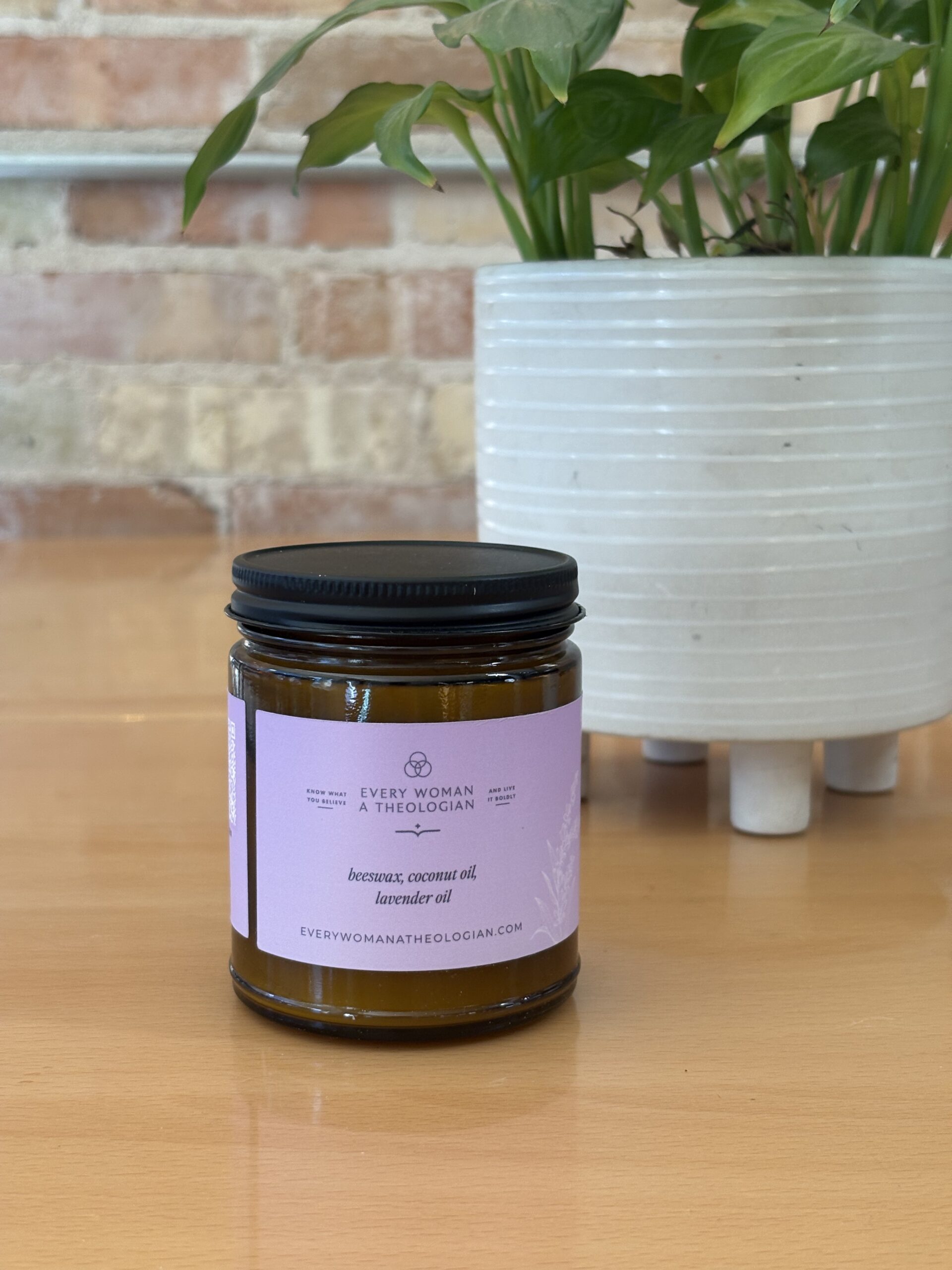 Lavender Nontoxic Candle - Image 3