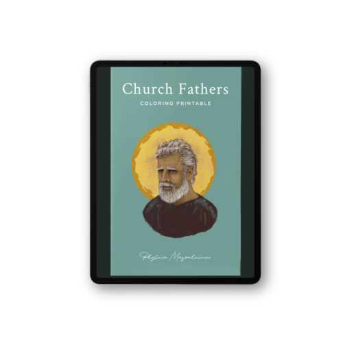 Church Fathers Coloring Book Printable