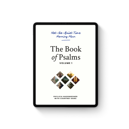 Ebook Not-So-Quiet Time: Psalms Volume 1