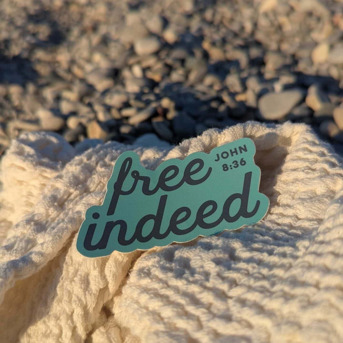 Free Indeed Sticker - Image 4
