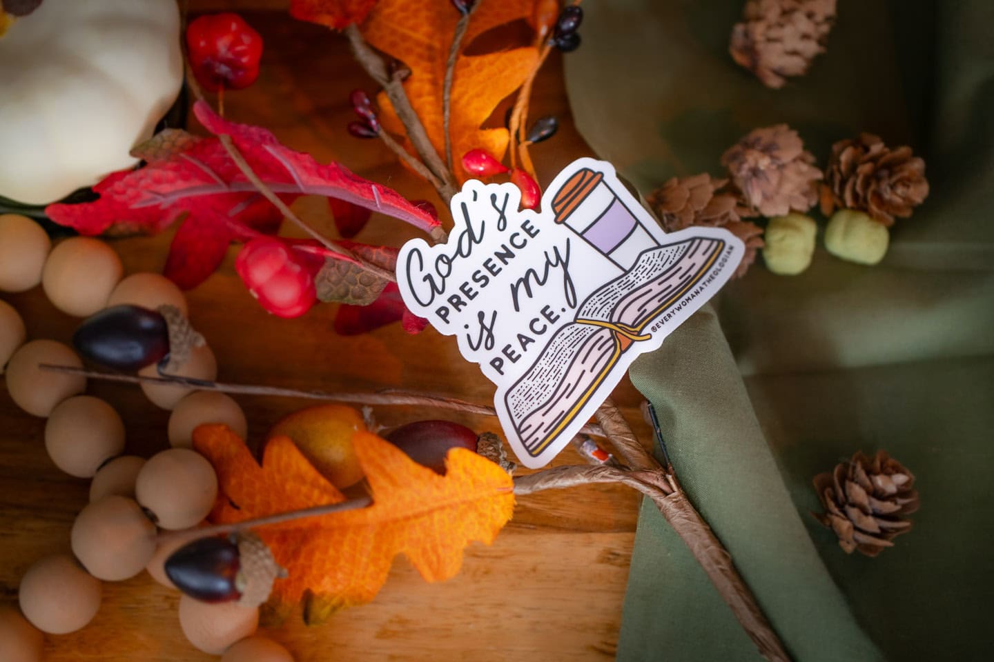 God's Presence Sticker - Image 2