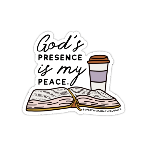 God's Presence Sticker