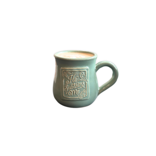 He Sustains Me Handcrafted Mug
