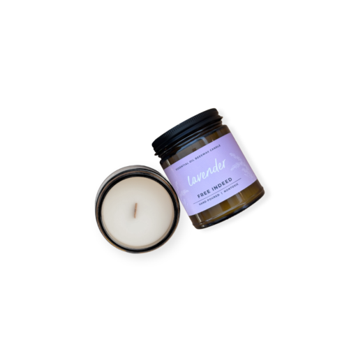 Lavender Nontoxic Candle