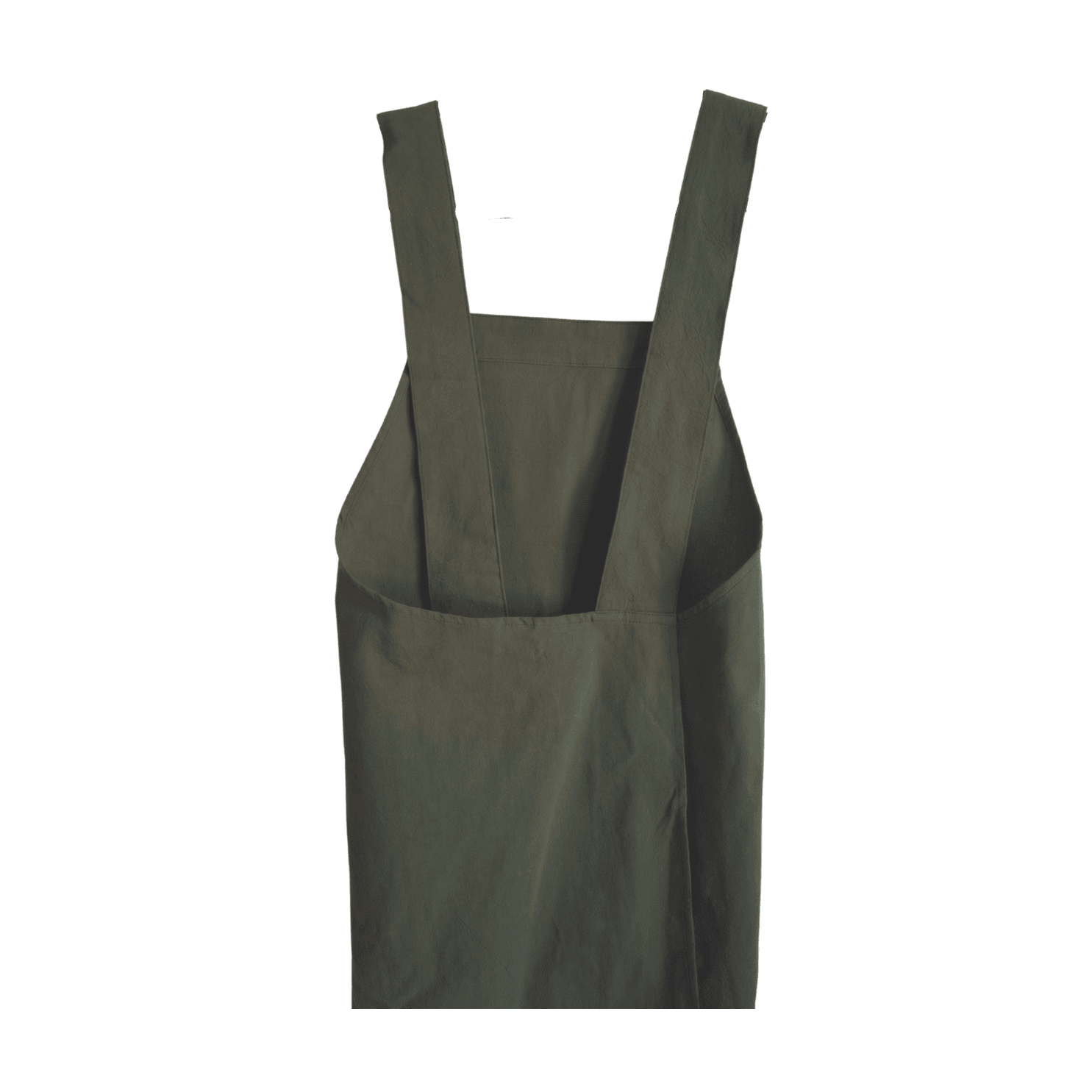 Olive Cross-Back Apron - Image 3