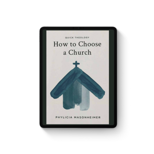 How to Choose a Church Ebook