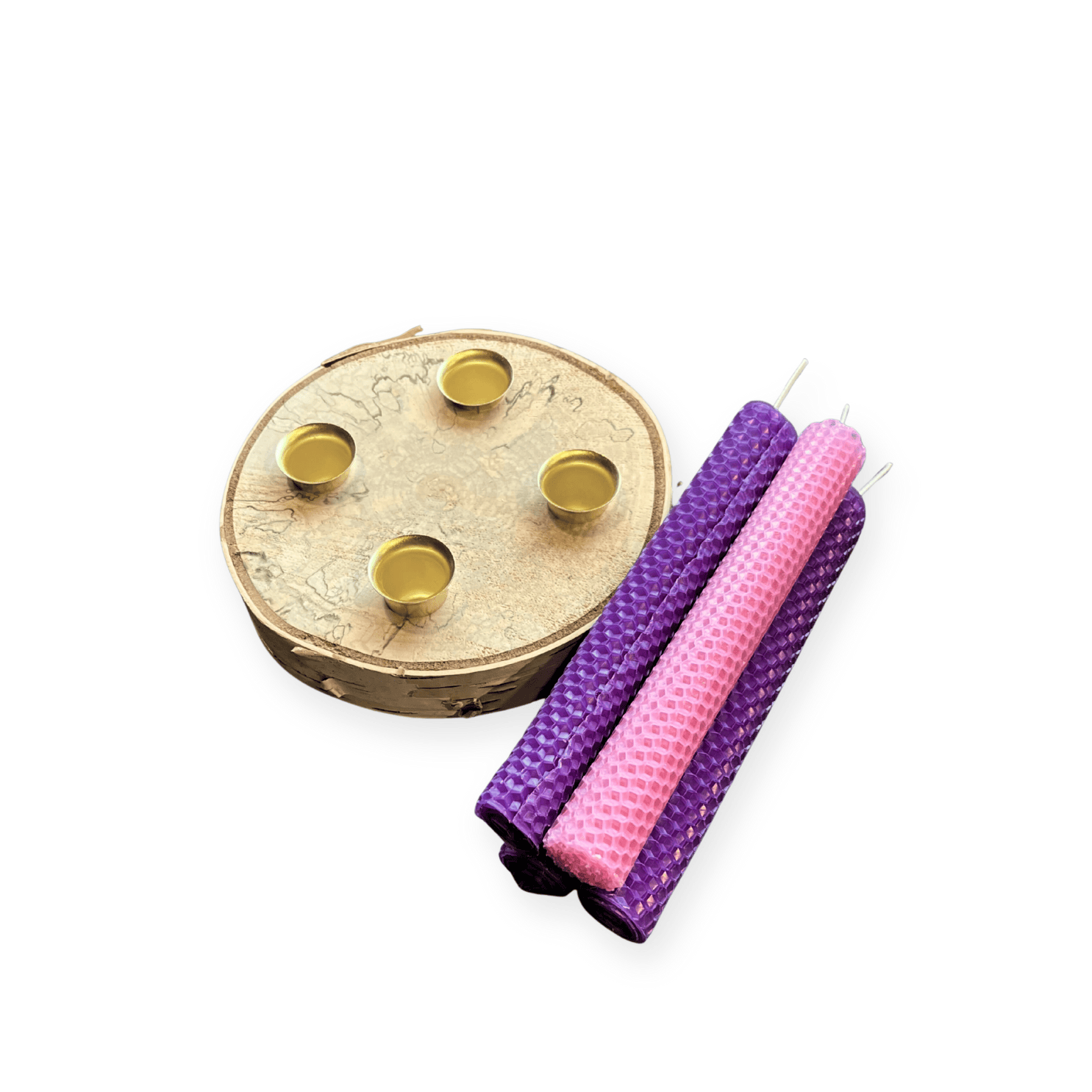 Redeemed Birch Advent Wreath