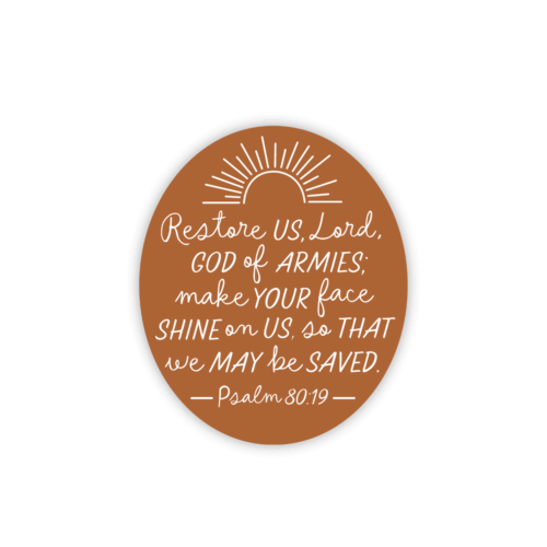 Restore Us Window Cling