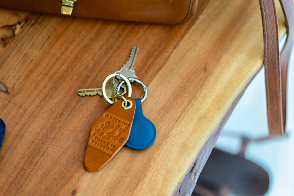 Leather Freedom Keychain - Image 2