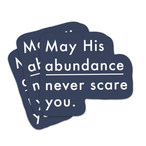Abundance Sticker