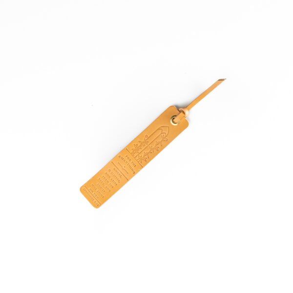 For the Awakening Leather Bookmark