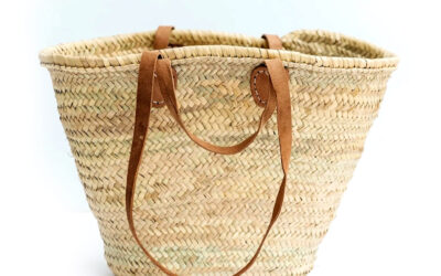 Palm Leaf Bible Study Tote